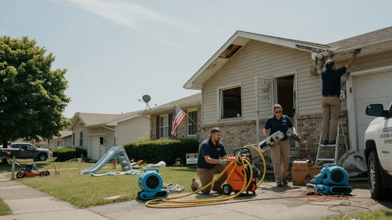 Water Damage Restoration in Greenfield, IL near me